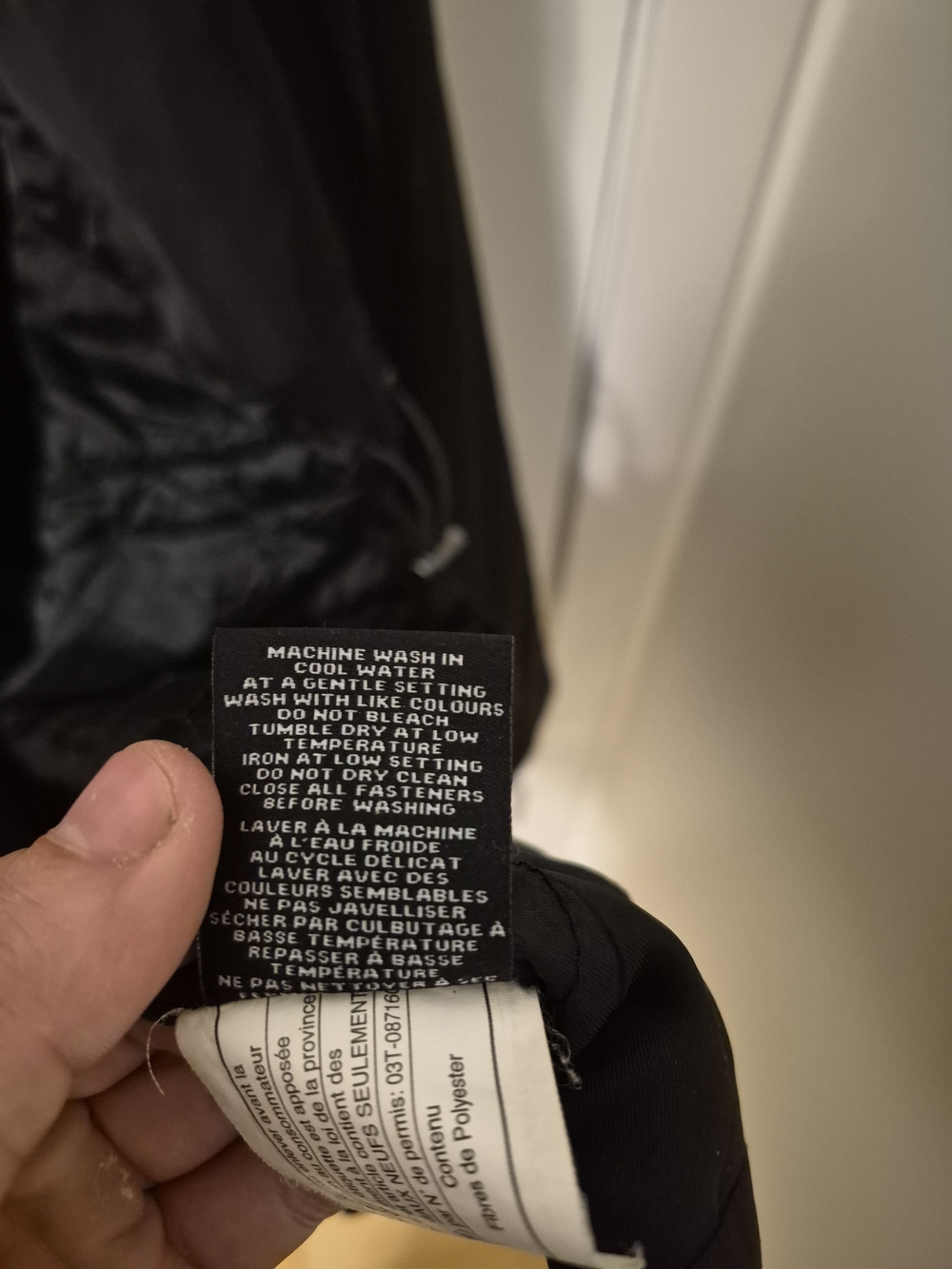 London Fog Black Hooded Utility Jacket - Picture 10 of 12
